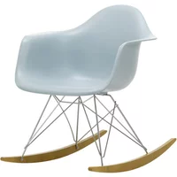 Vitra Vitra - Eames Plastic Armchair RAR RE, Ahorn gelblich / Chrom / eisgrau