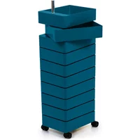 Magis Magis - 360° Container 10 Fächer, blau