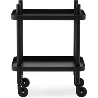 Normann Copenhagen Normann Copenhagen - Block Beistellwagen, schwarz