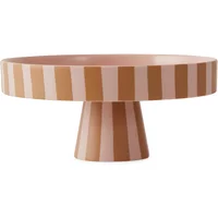 OYOY OYOY - Toppu Tablett, Ø 20 x H 9 cm, rosa / karamell