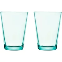 Iittala Iittala - Kartio Trinkglas 40 cl, wassergrün (2er-Set)