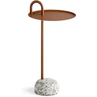 Hay HAY - Bowler Beistelltisch, Ø 36 cm / H 70,5 cm, pale brown