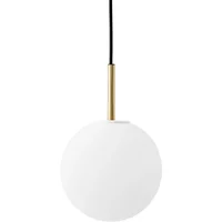 Audo Copenhagen Audo - TR Pendelleuchte, Messing / Leuchtmittel matt opal