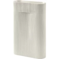 Muuto Muuto - Ridge Bodenvase H 48,5 cm, off-white