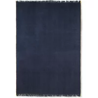 Ferm Living Ferm Living - Herringbone Decke, 120 x 180 cm, dunkelblau
