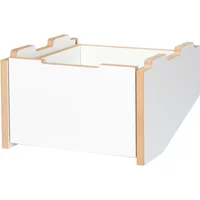 Tojo Tojo - cargo Rollcontainer, Grundmodul Unterteil, weiß