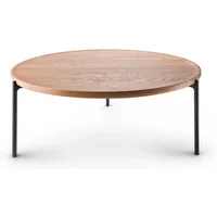 Eva Solo Eva Solo - Savoye Couchtisch, Ø 90 x H 35 cm, Eiche natur / schwarz