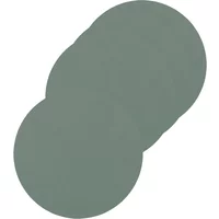 Lind DNA Lind DNA - Glasuntersetzer rund Ø 10 cm, Nupo pastellgrün (4er-Set)