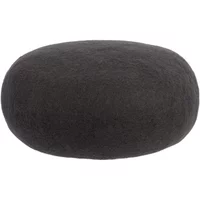 myfelt myfelt - Kuno Pouf, Ø 48 x H 18 cm, anthrazit