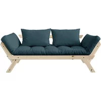 Karup Karup - Bebop Sofa, Kiefer natur / petrolblau