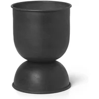 Ferm Living Ferm Living - Hourglass Blumentopf extra-small, Ø 21 x H 30 cm, schwarz / dunkelgrau