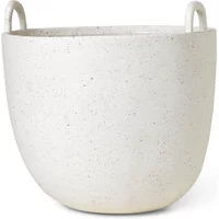 Ferm Living Ferm Living - Speckle Pflanzentopf, Ø 30 x H 30 cm, off-white