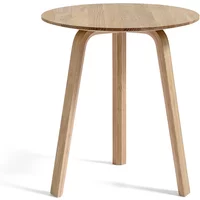 Hay HAY - Bella Beistelltisch Ø 45 cm / H 49 cm, Eiche matt lackiert