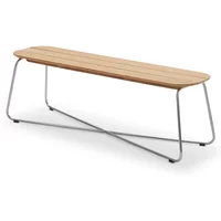 Fritz Hansen Fritz Hansen - Skagerak Lilium Bank, Teak / Edelstahl