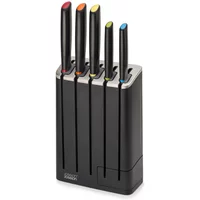 Joseph Joseph Joseph Joseph - Elevate 5-teiliges Messerset mit Messerblock, schwarz