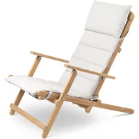 Carl Hansen & Søn Carl Hansen - Sitzauflage für BM5568 Liegestuhl, beige (Sunbrella Heritage Papyrus 18006)
