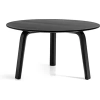 Hay HAY - Bella Couchtisch, Ø 60 cm / H 32 cm, Eiche schwarz gebeizt