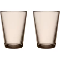 Iittala Iittala - Kartio Trinkglas 40 cl, leinen (2er-Set)