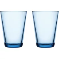 Iittala Iittala - Kartio Trinkglas 40 cl, aqua (2er-Set)