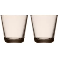 Iittala Iittala - Kartio Trinkglas 21 cl, leinen (2er-Set)
