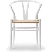Carl Hansen & Søn Carl Hansen - CH24 Wishbone Chair, Buche soft white / Naturgeflecht