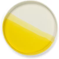 Vitra Vitra - Herringbone Tray Ø 35,5 cm, gelb