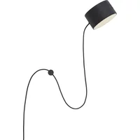 Muuto Muuto - Post LED-Wandleuchte, schwarz
