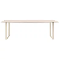Muuto Muuto - 70/70 Esstisch, 225 x 90 cm, Eiche / sand