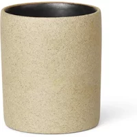 Ferm Living Ferm Living - Bon Accessoires Becher, beige / schwarz