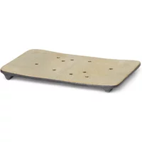 Ferm Living Ferm Living - Bon Accessoires Seifenschale, beige / schwarz