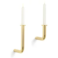 Frederik Roijé Frederik Roijé - Wall of Flame Kerzenhalter Set, gold
