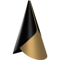Umage UMAGE - Cornet Lampenschirm, Ø 13.4 x 23.8 cm, Messing / schwarz