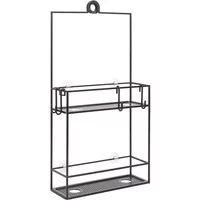 Umbra Umbra - Cubiko Duschregal mit 2 Ablagen, schwarz