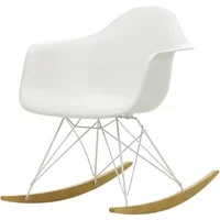 Vitra Vitra - Eames Plastic Armchair RAR, Ahorn gelblich / weiß / weiß