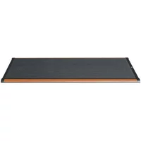 Rizz RiZZ - Fußmatte Outdoor 90 × 60 cm, Teak / anthrazit
