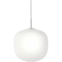 Muuto Muuto - Rime Pendelleuchte Ø 37 cm, opal / grau