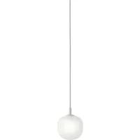 Muuto Muuto - Rime Pendelleuchte Ø 12 cm, opal / grau
