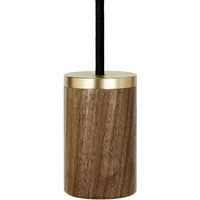 Tala Tala - Knuckle Pendelleuchte, Walnuss / Messing