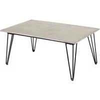 Bloomingville Bloomingville - Mundo Couchtisch, 90 x 60 cm, Beton / grau