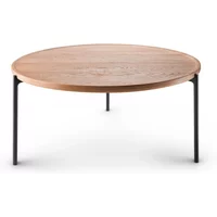 Eva Solo Eva Solo - Savoye Couchtisch, Ø 90 x H 42 cm, Eiche natur / schwarz