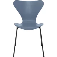 Fritz Hansen Fritz Hansen - Serie 7 Stuhl, schwarz / Esche dusk blue gefärbt