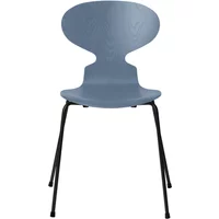 Fritz Hansen Fritz Hansen - Die Ameise Stuhl, Esche dusk blue gefärbt / Gestell schwarz