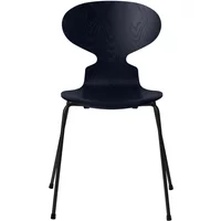 Fritz Hansen Fritz Hansen - Die Ameise Stuhl, Esche midnight blue gefärbt / Gestell schwarz