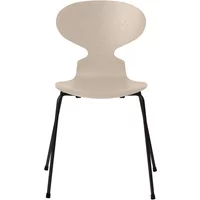 Fritz Hansen Fritz Hansen - Die Ameise Stuhl, Esche light beige gefärbt / Gestell schwarz