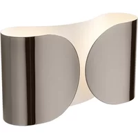 Flos Flos - Foglio Wandleuchte, nickel schwarz