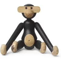 Kay Bojesen Denmark Kay Bojesen - Holz-Affe mini, Eiche schwarz gebeizt