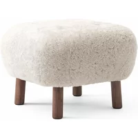 &Tradition &Tradition - Pouf ATD1, Sheep Moonlight / Walnuss