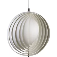 Verpan Verpan - Moon Pendelleuchte Ø 44,5 cm, weiß