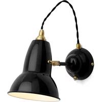 Anglepoise Anglepoise - Original 1227 Messing Wandleuchte, Jet Black