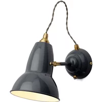 Anglepoise Anglepoise - Original 1227 Messing Wandleuchte, Elephant Grey